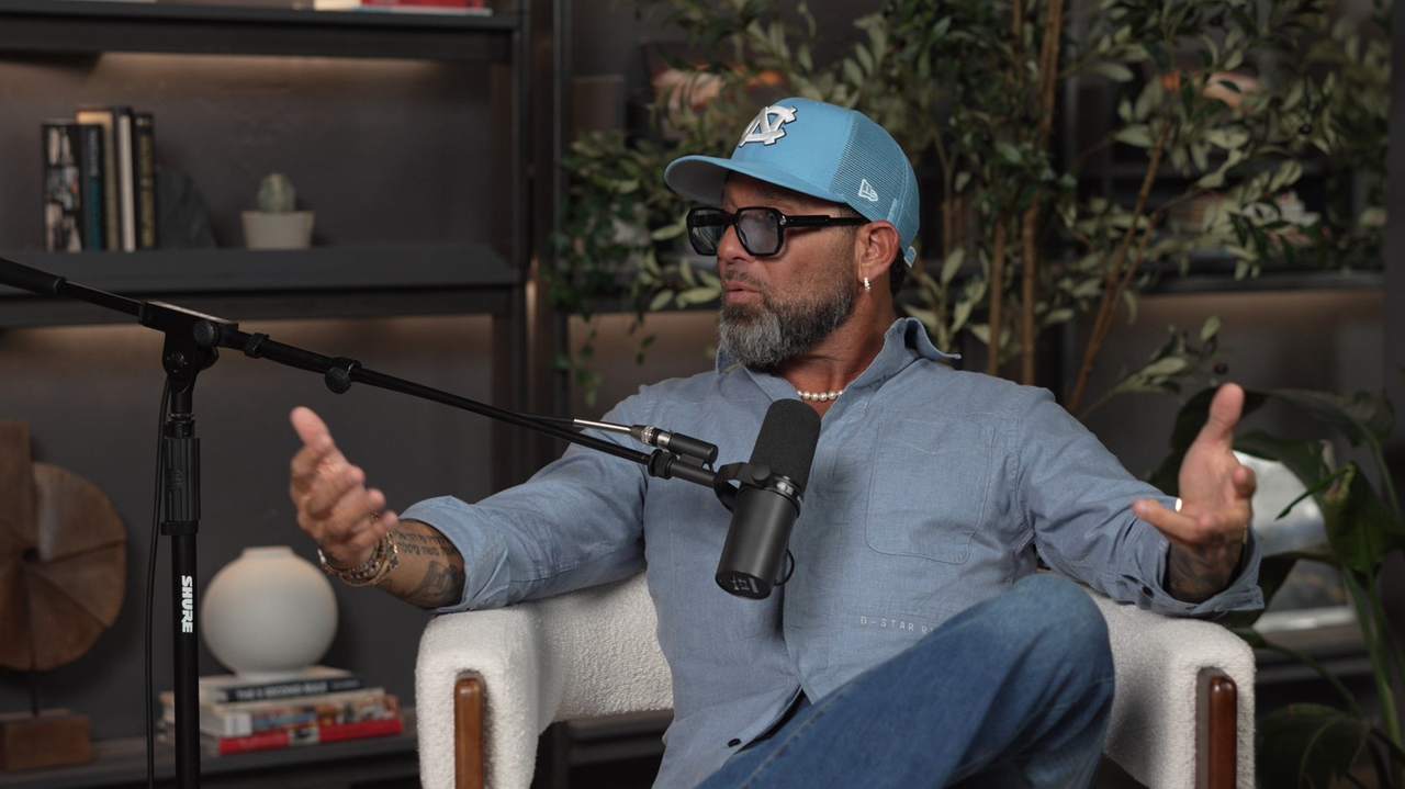 David during a Sugar in the Raw taping
