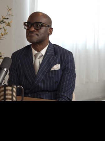 Dr. Glenn Toby in the guest chair